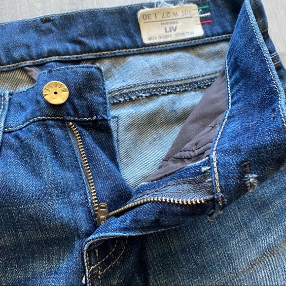 Diesel Liv Straight Leg Jeans - Picture 6 of 14